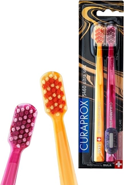 CURAPROX 5460 Ultrasoft зубная щетка мягкая 2 шт
