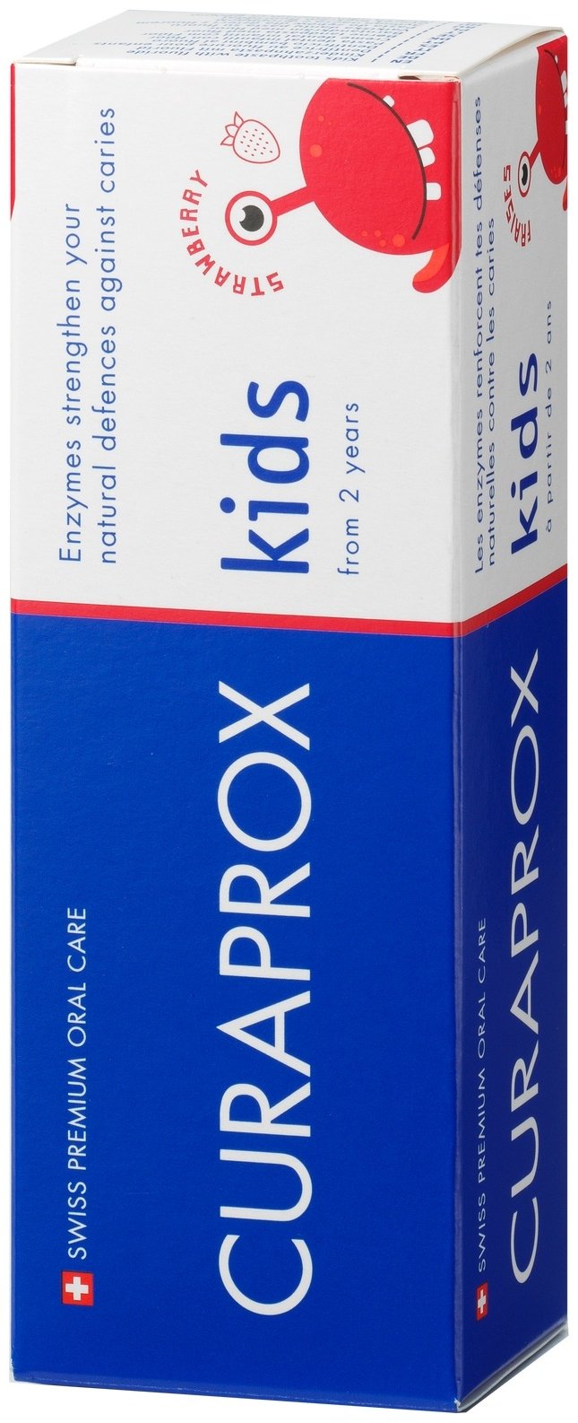 CURAPROX зубная паста Kids 950 клубничные каракули 60 мл купить,0