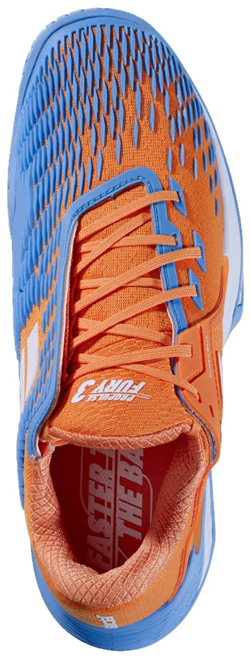 Кроссовки Babolat Propulse Fury 3 AC оранжевый 7.5 41  купить,NaN