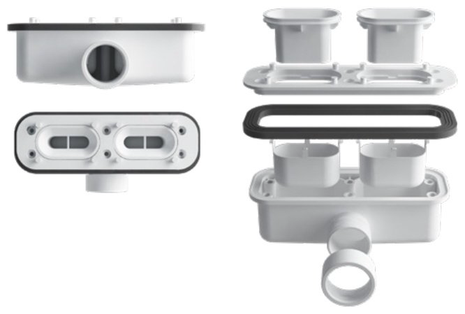Сифон Vincea Vsph-D611 79 мм купить,33600