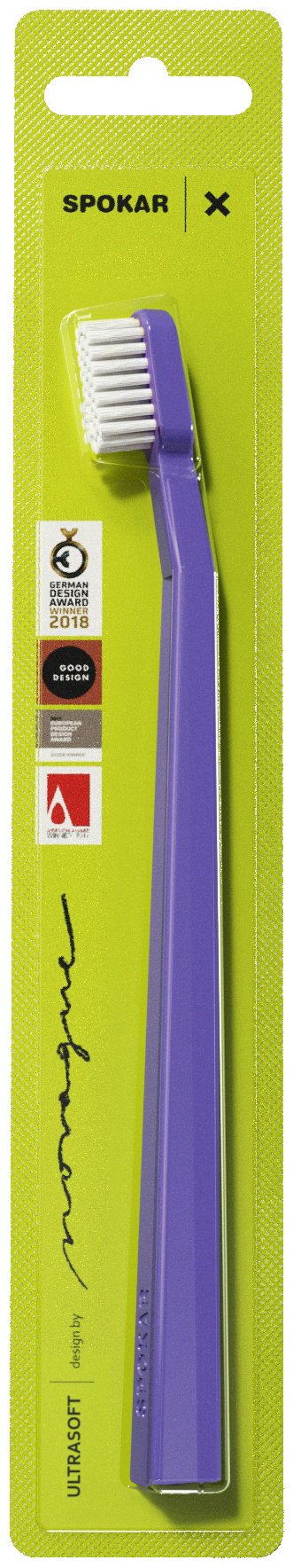 Spokar 3429 X ultrasoft, 5500 щетинок зубная щетка ультрамягкая 1 шт
