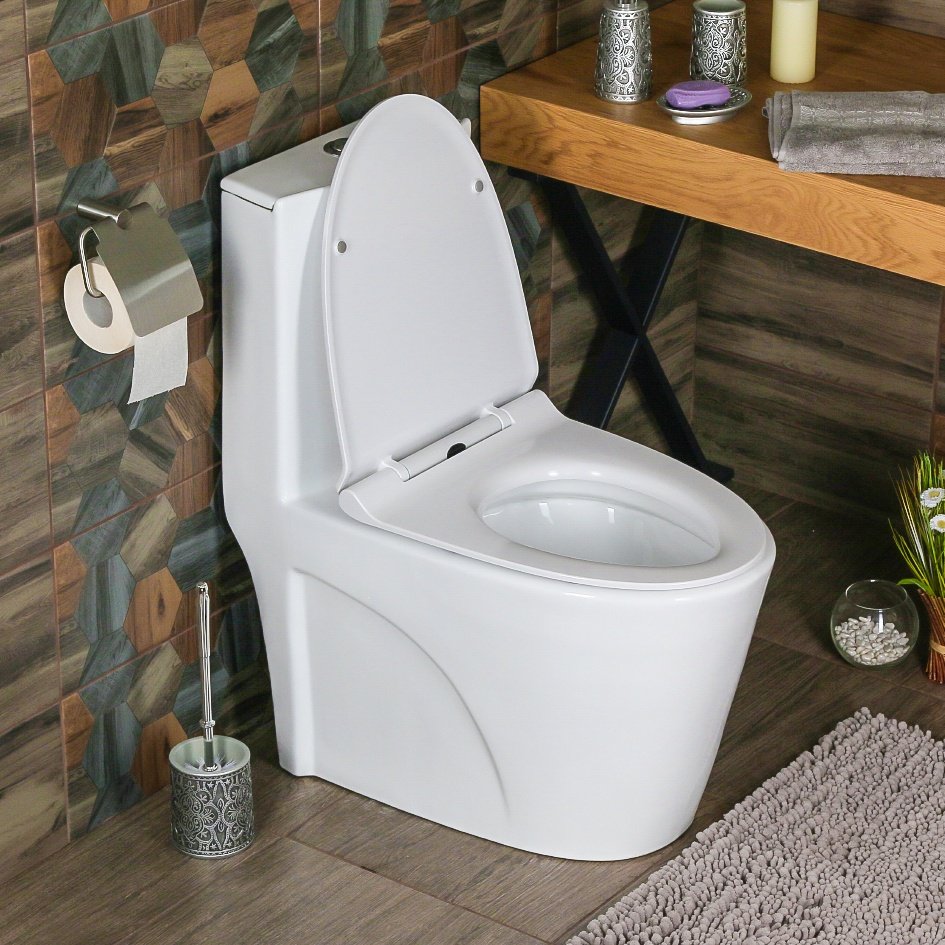 Унитаз-моноблок Melana 800-2010 белый купить,NaN