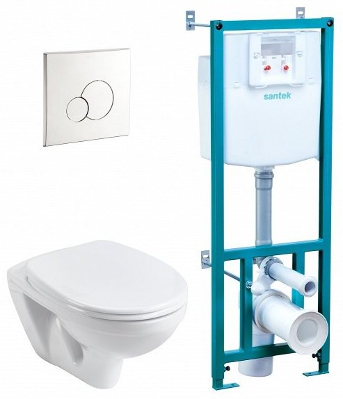 Santek унитаз ПЭК Бореаль 00050182, керамика