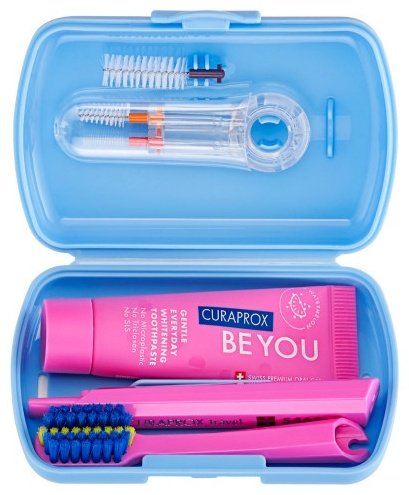 CURAPROX Travel Set Ortho набор по уходу за полостью рта мягкая купить,0