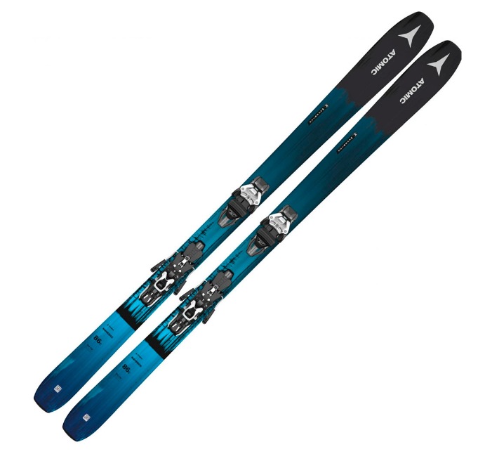 Лыжи Atomic для скитура Maverick 86c+war r 11mnc169 черно-синие купить,NaN