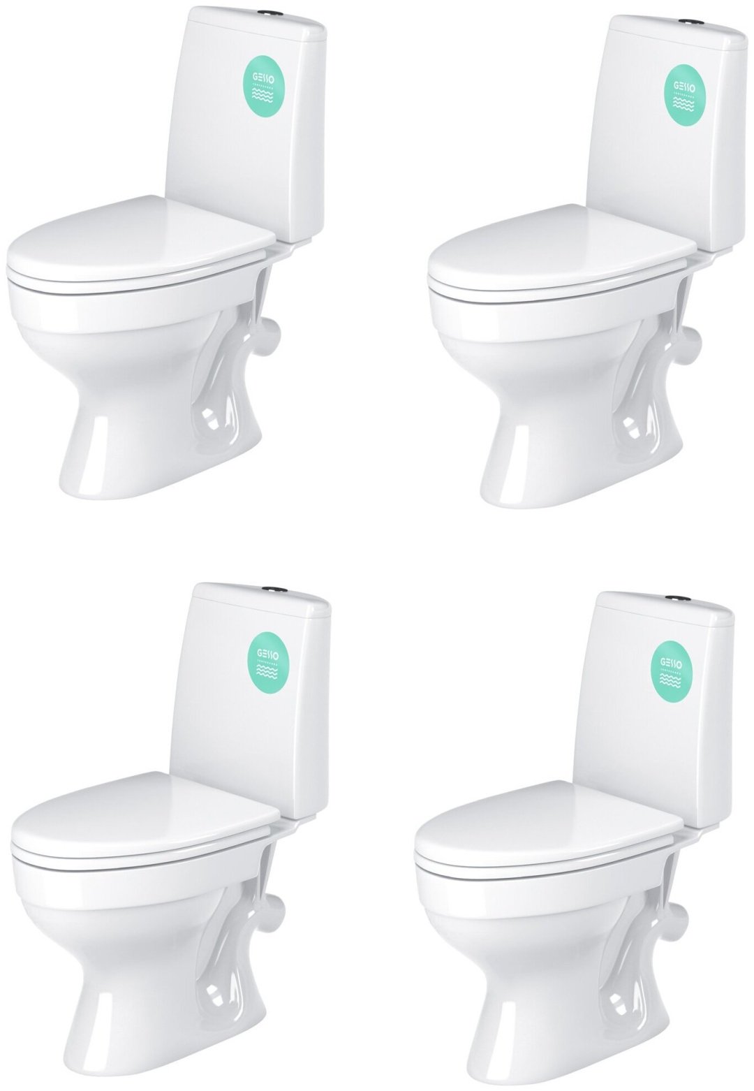 ВКЗ унитаз-компакт W101 HOME De Luxe, санфаянс