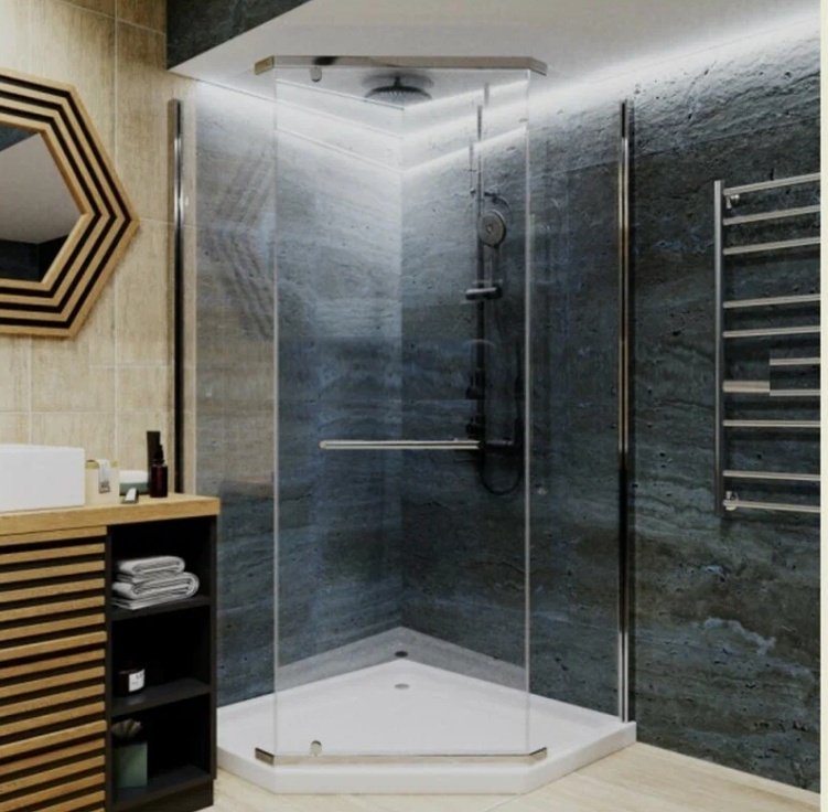 Душевой поддон Cerutti P101 100x100 см, низкий