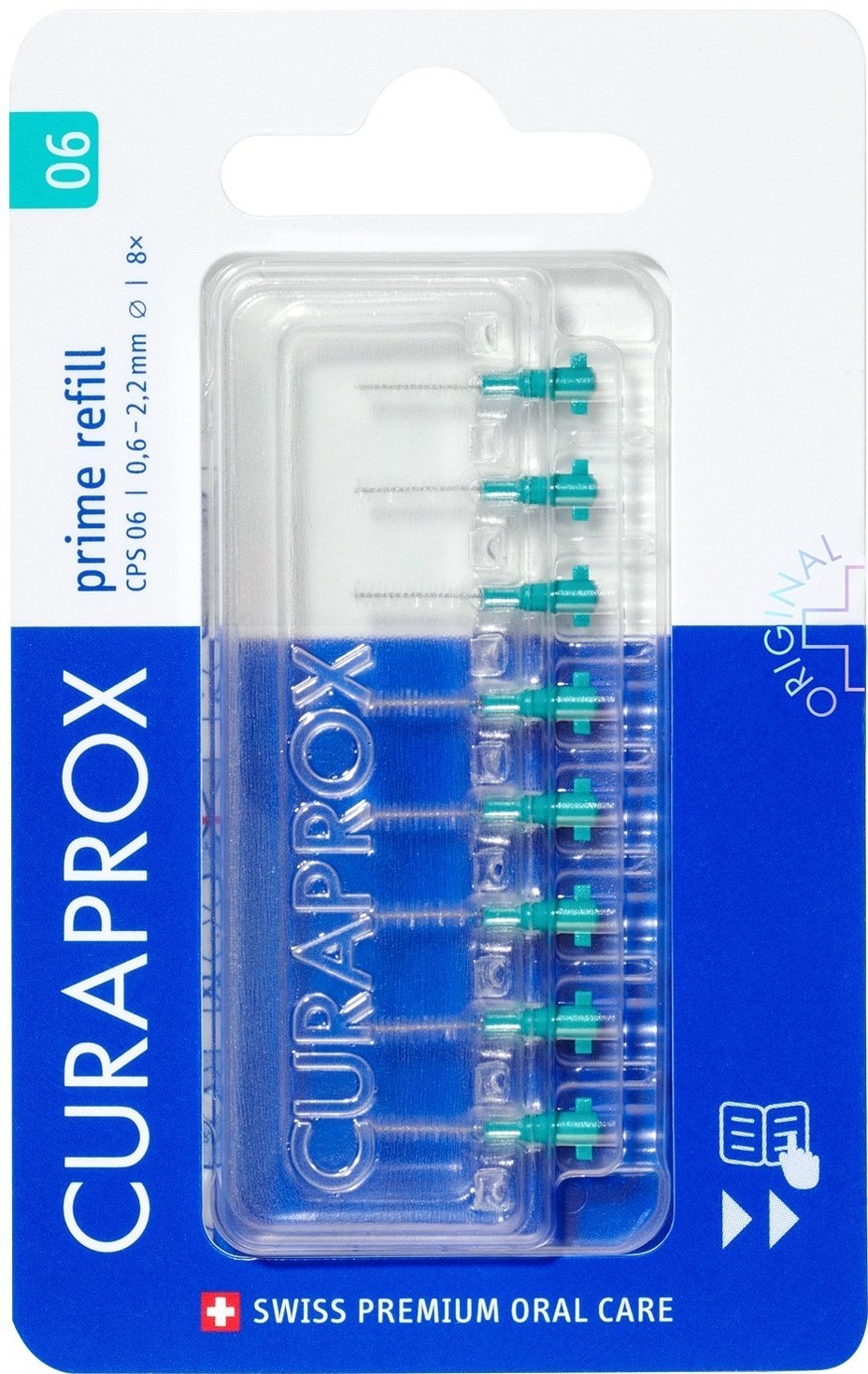 CURAPROX Prime 06 зубной ершик жесткая 8 шт