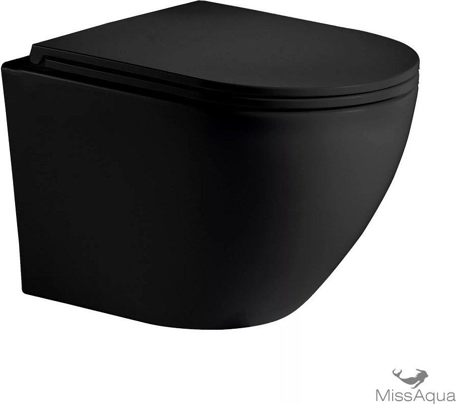 Унитаз WeltWasser Merzbach 043 MT-BL черный