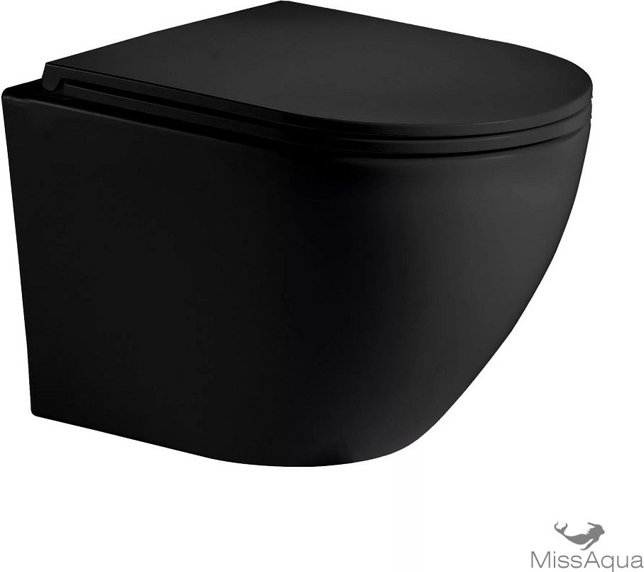 Унитаз WeltWasser Merzbach 043 MT-BL черный