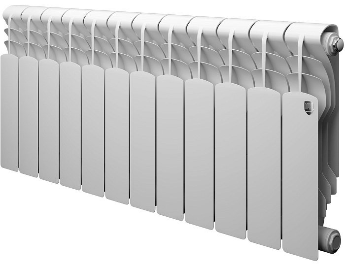 Радиатор Royal Thermo секционный Revolution Bimetall 350 биметаллический, кол-во секций: 12