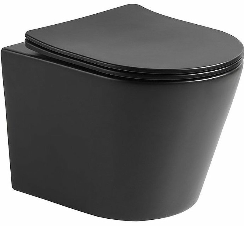 Унитаз Vincea VT1-11SMB черный купить,NaN