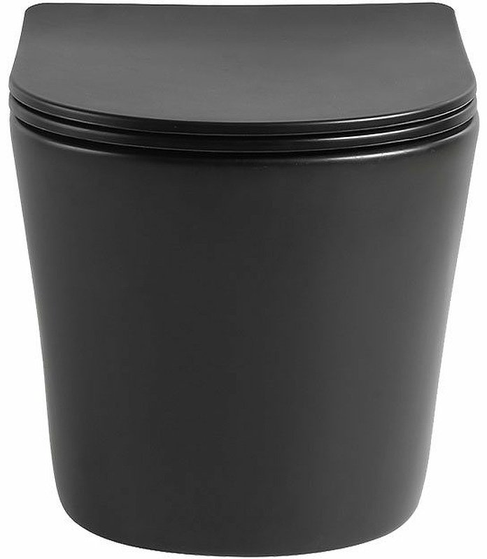 Унитаз Vincea VT1-11SMB черный купить,NaN