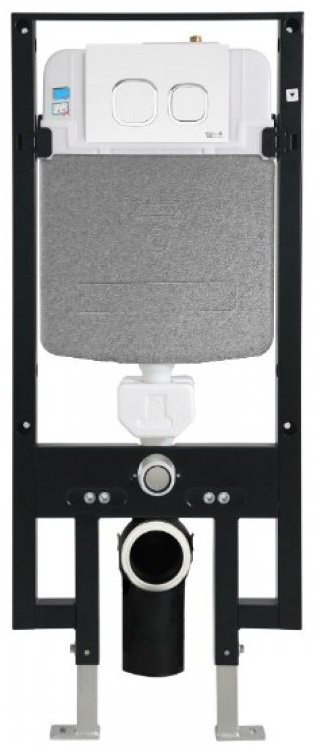 Унитаз WeltWasser Baarbach 004 GL-WT с инсталляцией белый