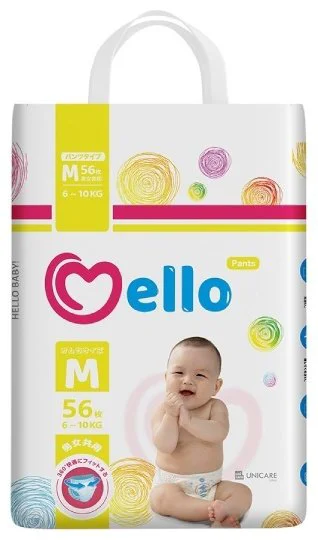 Подгузники-трусики Mello M 56шт