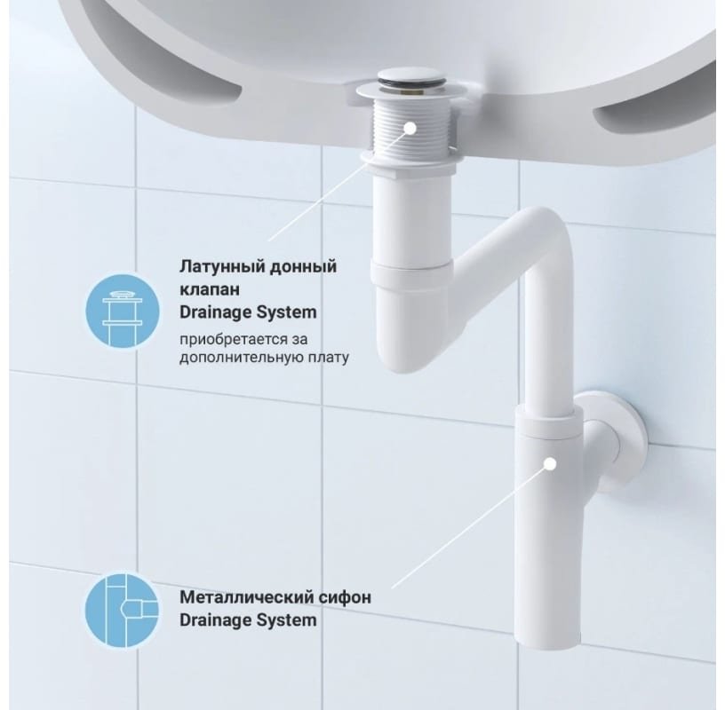Сифон Wellsee Drainage System 182128000 32 мм