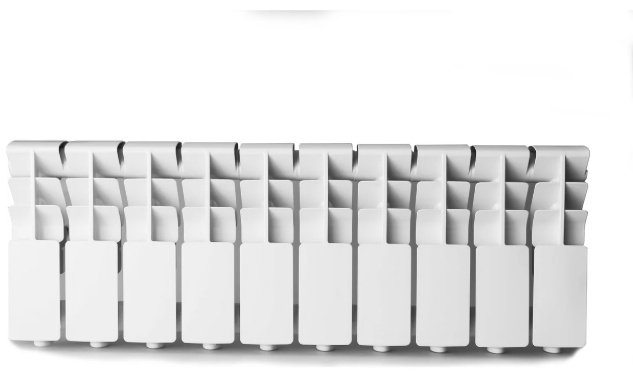 Радиатор Konner секционный 6128648 алюминиевый, кол-во секций: 12