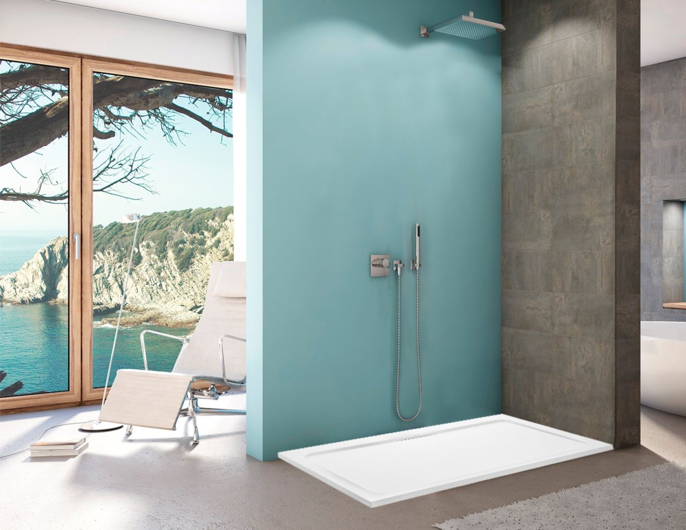 Душевой поддон KABINKA.KZ TRS 12090 120x90 низкий