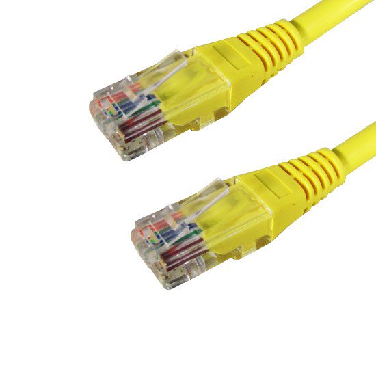 Патч Корд Ship S3025YL1000-P Cat.5e 10м жёлтый
