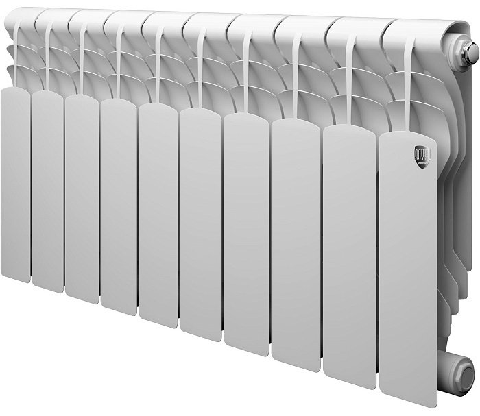 Радиатор Royal Thermo секционный Revolution Bimetall 350 биметаллический, кол-во секций: 10