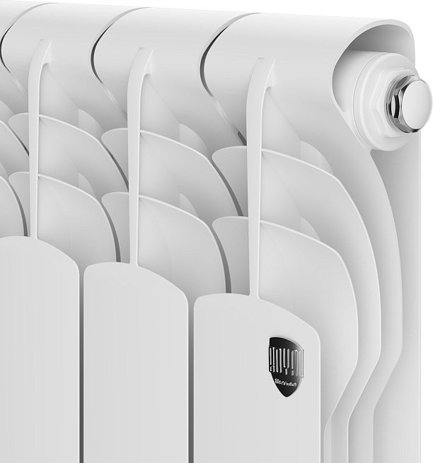 Радиатор Royal Thermo секционный Revolution Bimetall 350 биметаллический, кол-во секций: 10