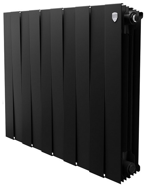 Радиатор Royal Thermo секционный PianoForte 500 new/Noir Sable биметаллический, кол-во секций: 10
