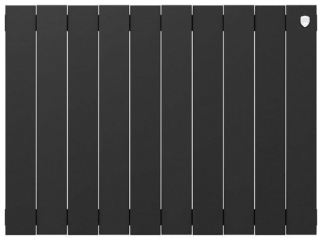 Радиатор Royal Thermo секционный PianoForte 500 new/Noir Sable биметаллический, кол-во секций: 10