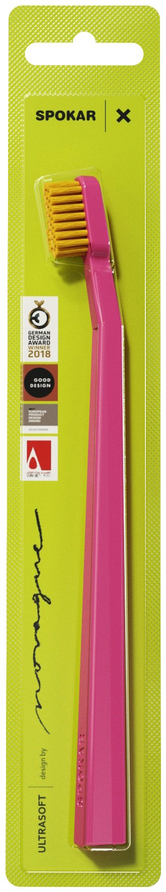 Spokar 3429 X ultrasoft, 5500 щетинок зубная щетка ультрамягкая 1 шт