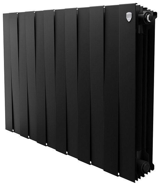 Радиатор Royal Thermo секционный PianoForte 500 new Noir Sable биметаллический, кол-во секций: 12