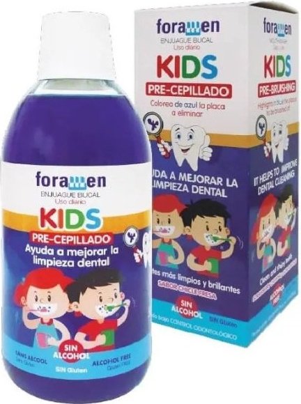 Foramen Kids Pre Cepillado ополаскиватель-индикатор налëта 500 мл