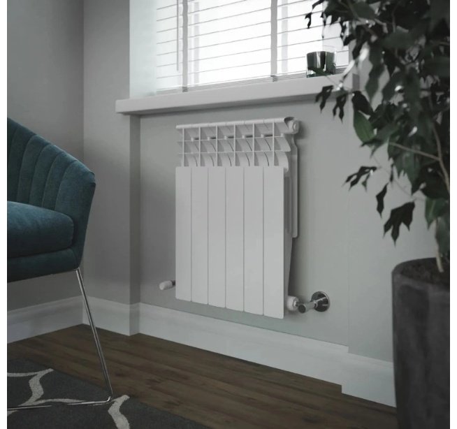 Радиатор Секционный 6130360 биметаллический, кол-во секций: 6