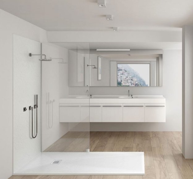 Душевой поддон KABINKA.KZ VST-4SR8010W 100x80 низкий