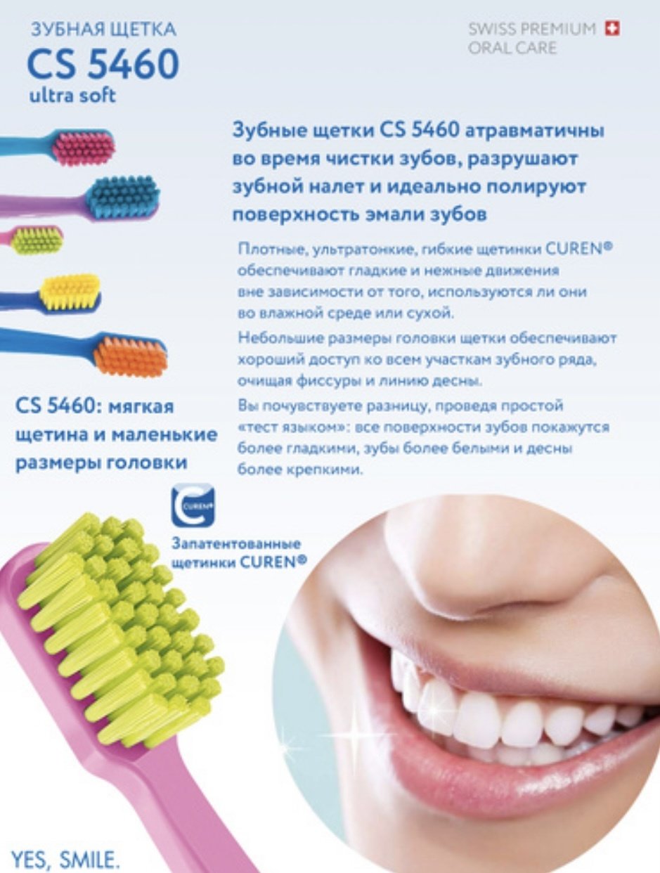 CURAPROX 5460 Ultra Soft зубная щетка мягкая 1 шт купить,0