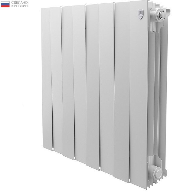 Радиатор Royal Thermo секционный PianoForte 500 HC-1176327 биметаллический, кол-во секций: 8
