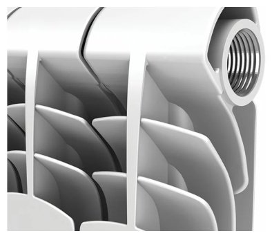 Радиатор Royal Thermo секционный Vittoria 350 биметаллический, кол-во секций: 8