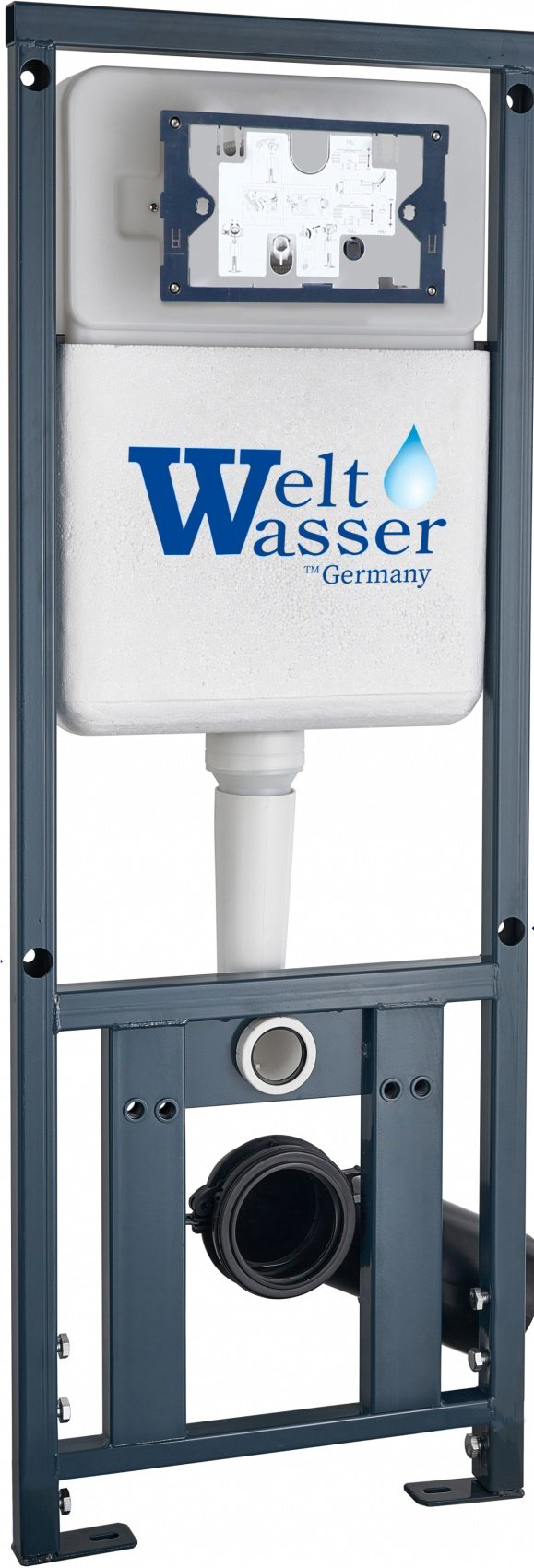 Унитаз WeltWasser Erlenbach 410 с инсталляцией белый купить,NaN