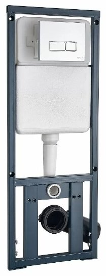 Унитаз WeltWasser Erlenbach 410 с инсталляцией белый