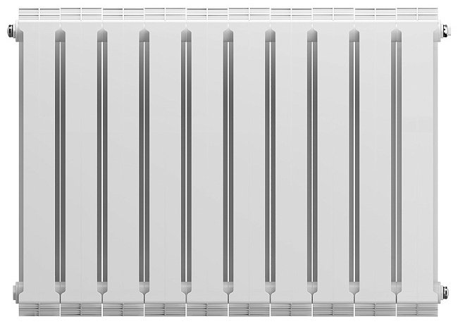 Радиатор Royal Thermo секционный PianoForte 500/Bianco Traffico биметаллический, кол-во секций: 10