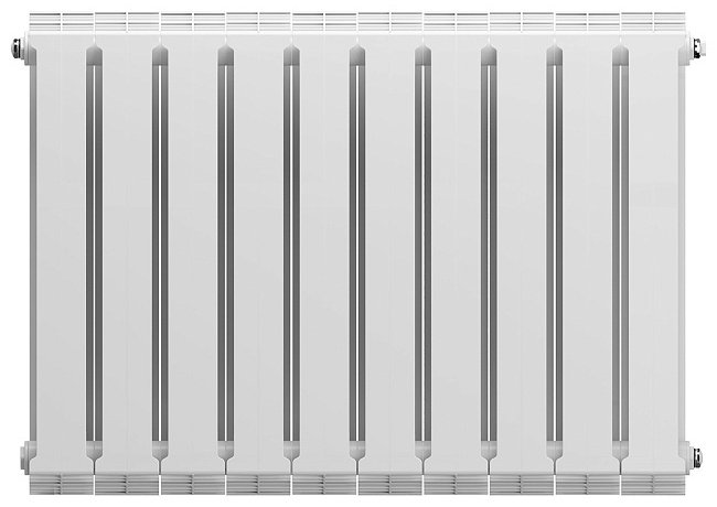 Радиатор Royal Thermo секционный PianoForte 500/Bianco Traffico биметаллический, кол-во секций: 10 купить,NaN