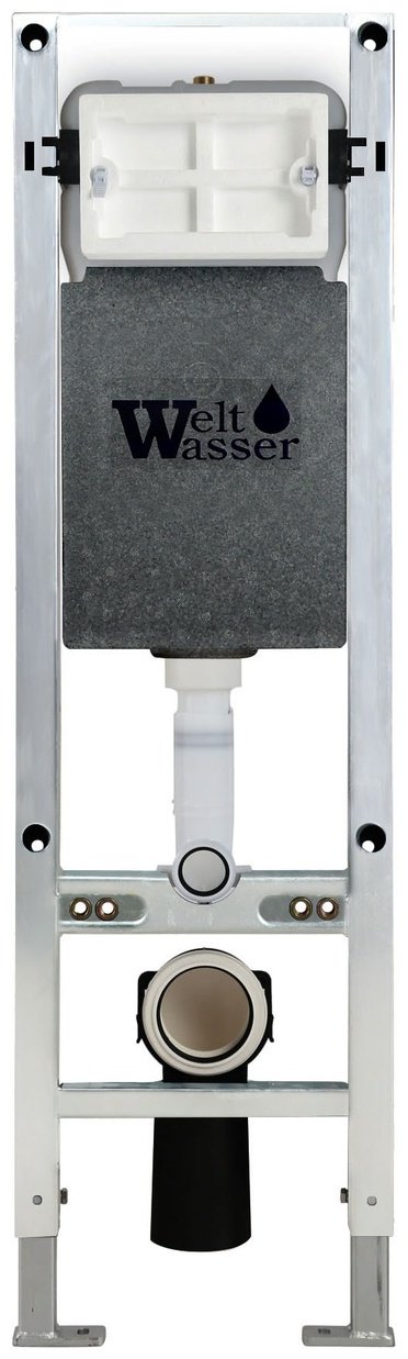 WeltWasser унитаз с инсталляцией HOFBACH 041 GL-WT, санфаянс