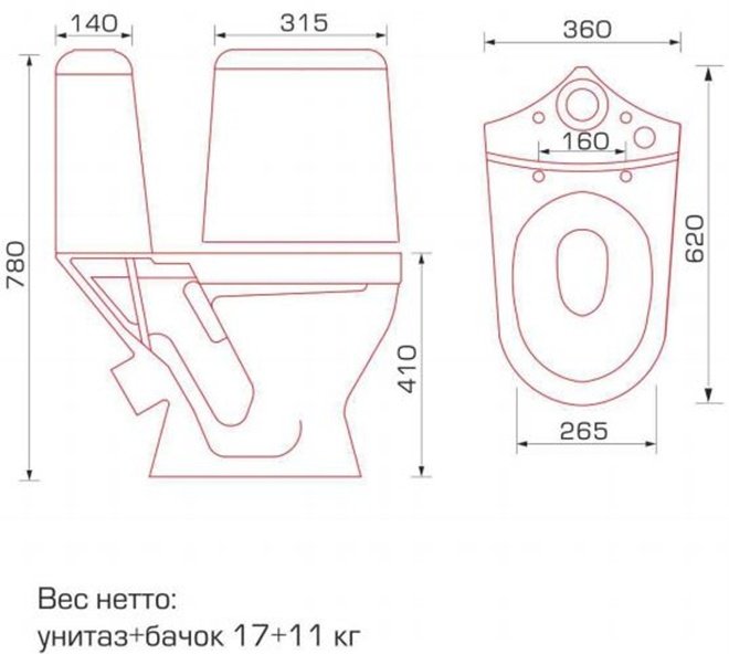 ВКЗ унитаз-компакт W101 Economic 9074, санфаянс белый купить,0