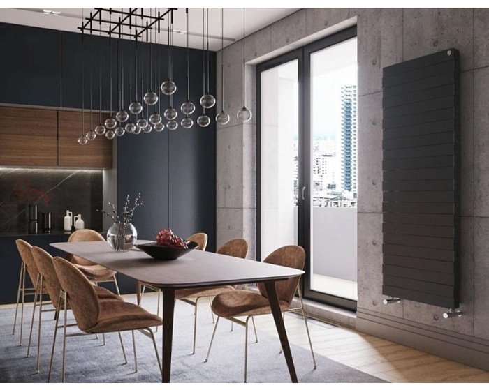 Радиатор Royal Thermo секционный PianoForte Tower 300/Noir биметаллический, кол-во секций: 18