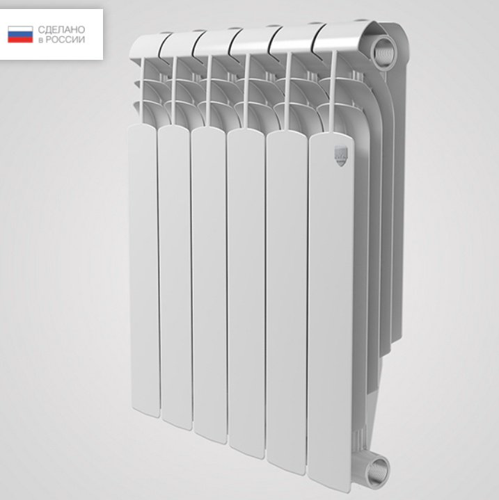 Радиатор Royal Thermo секционный Vittoria Super 500 биметаллический, кол-во секций: 8 - ForteMarket Радиатор Royal Thermo секционный Vittoria Super 500 биметаллический, кол-во секций: 8 купить,84000