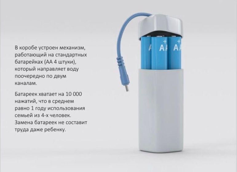 Унитаз-моноблок Saniteco A-370A Impuls белый
