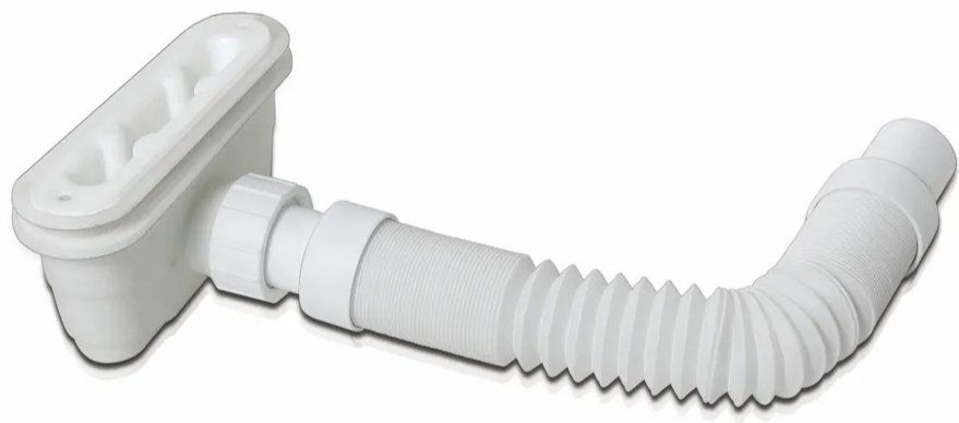 Душевой поддон KABINKA.KZ TRP 90 STONE-WT 90x90 низкий (пятиуг., искусст.мрамор, белый)