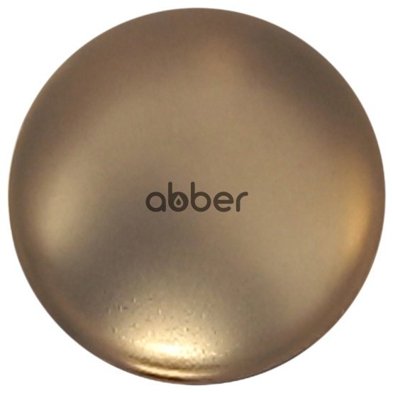 Заглушка для раковины Abber AC0014MMG 1 1/2 золото матовое, керамика
