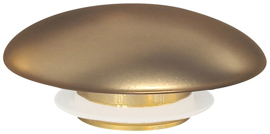 Заглушка для раковины Abber AC0014MMG 1 1/2 золото матовое, керамика