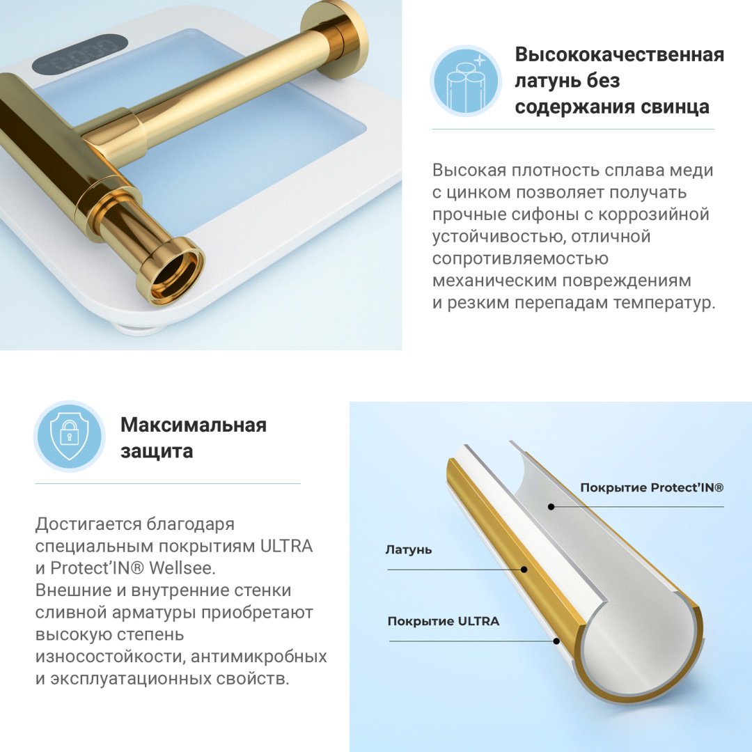 Сифон Wellsee Drainage System 182121000 32 мм