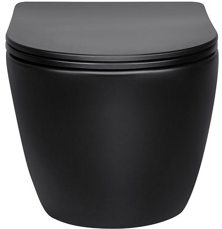 Унитаз Vincea VT1-14MB черный купить,252100