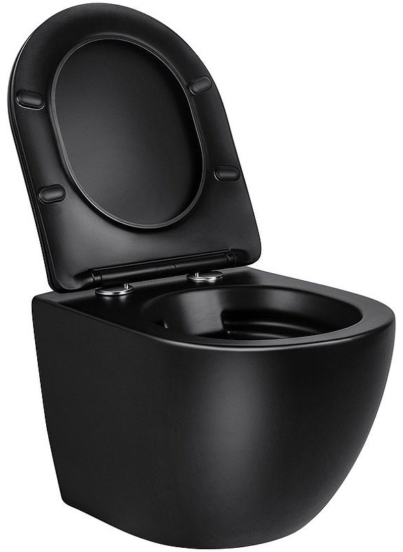 Унитаз Vincea VT1-14MB черный